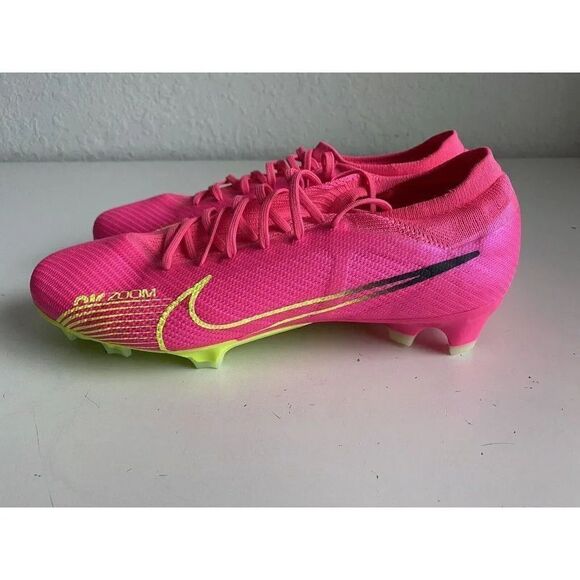 Nike Zoom Mercurial Vapor 15 Pro FG Soccer Cleats Pink DJ5603-605 Men’s Size 13 - Picture 11 of 14